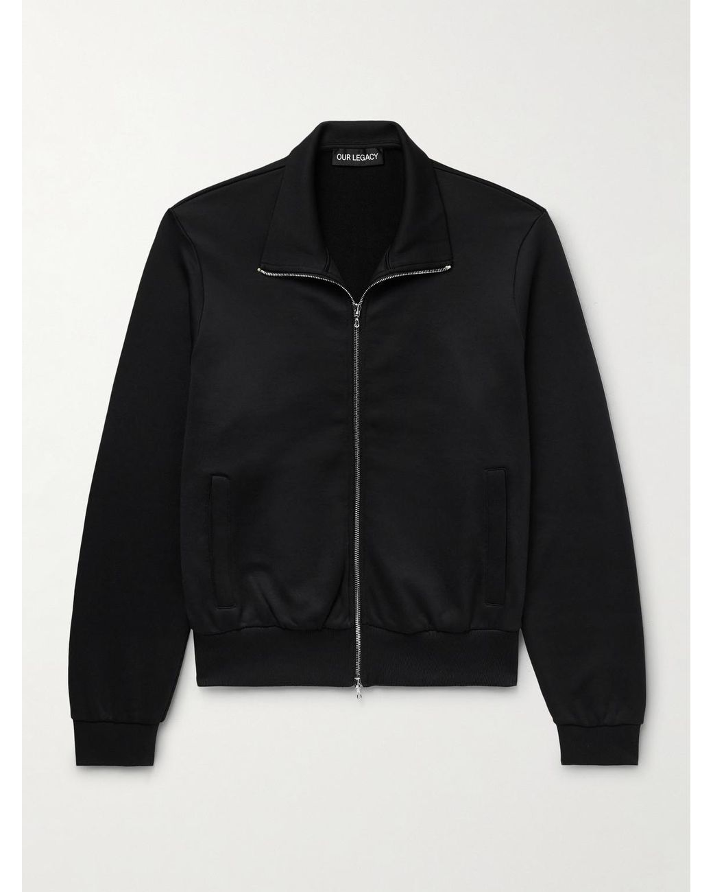 Our Legacy Black Mob Jersey Jacket for men