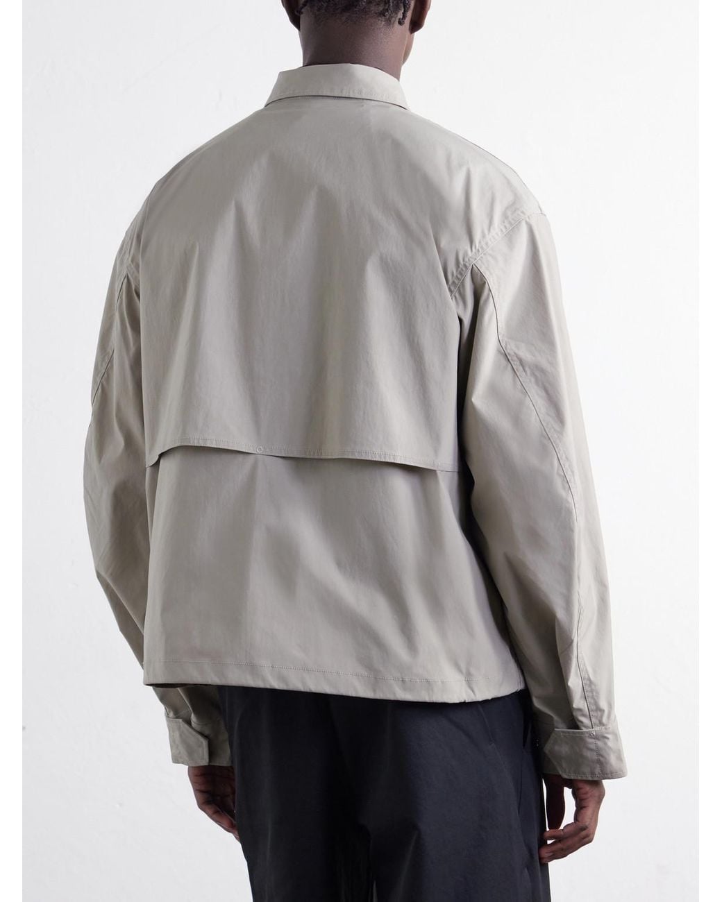 Goldwin Gray Shell Ski Jacket for men