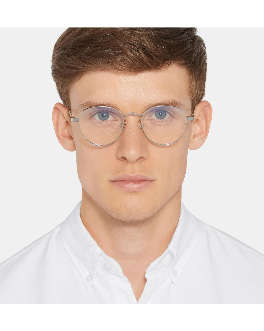 Cartier round cheap frame glasses