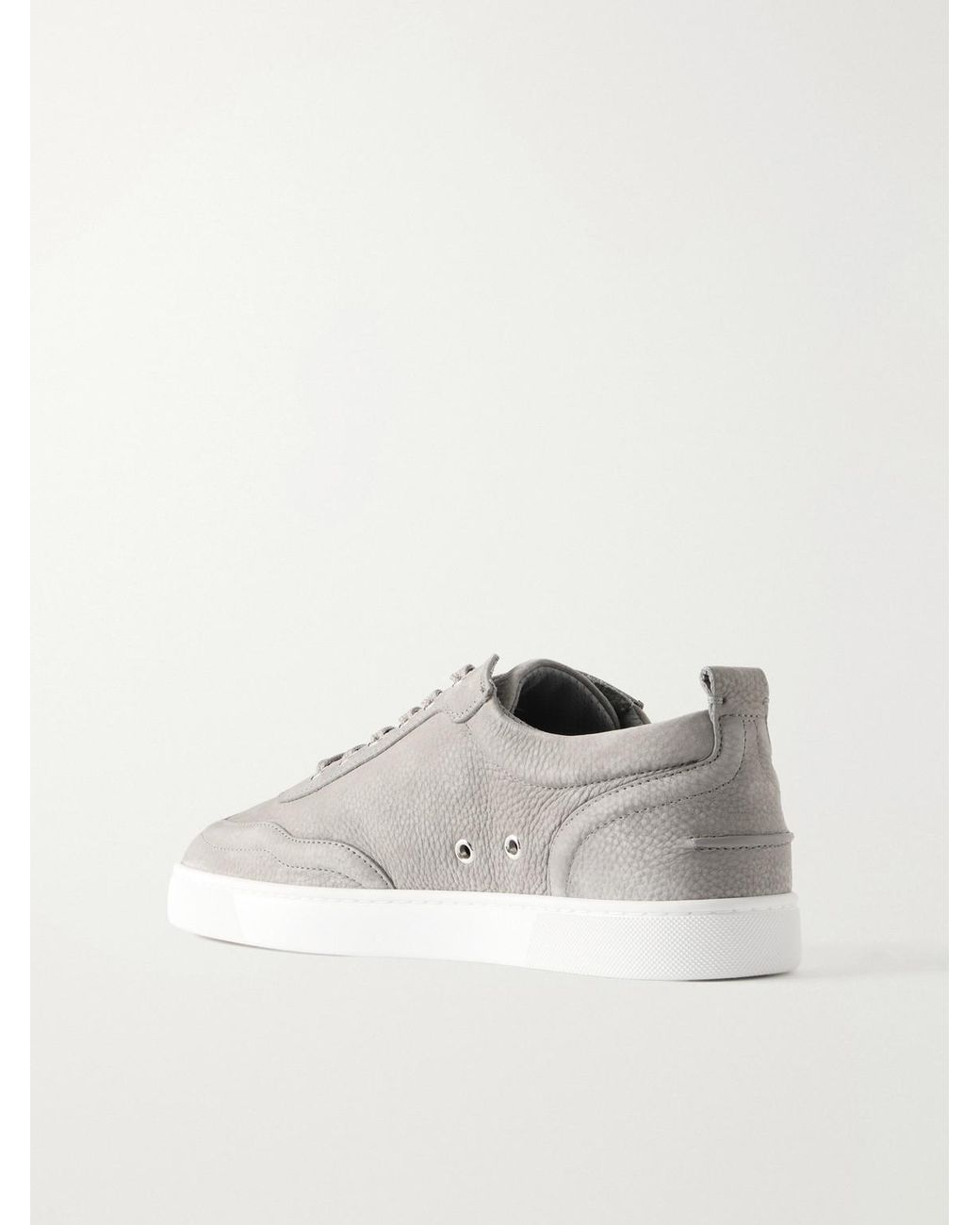 Christian Louboutin Gray Retero Nubuck Sneakers for men