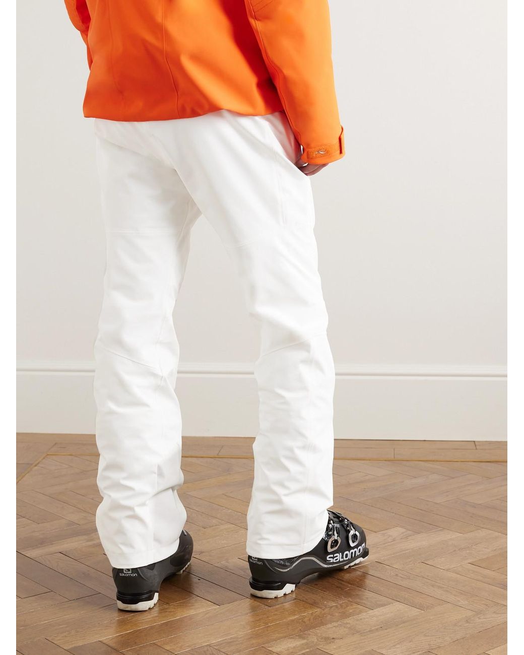 Kjus White Formula Straight-leg Padded Ski Pants for men