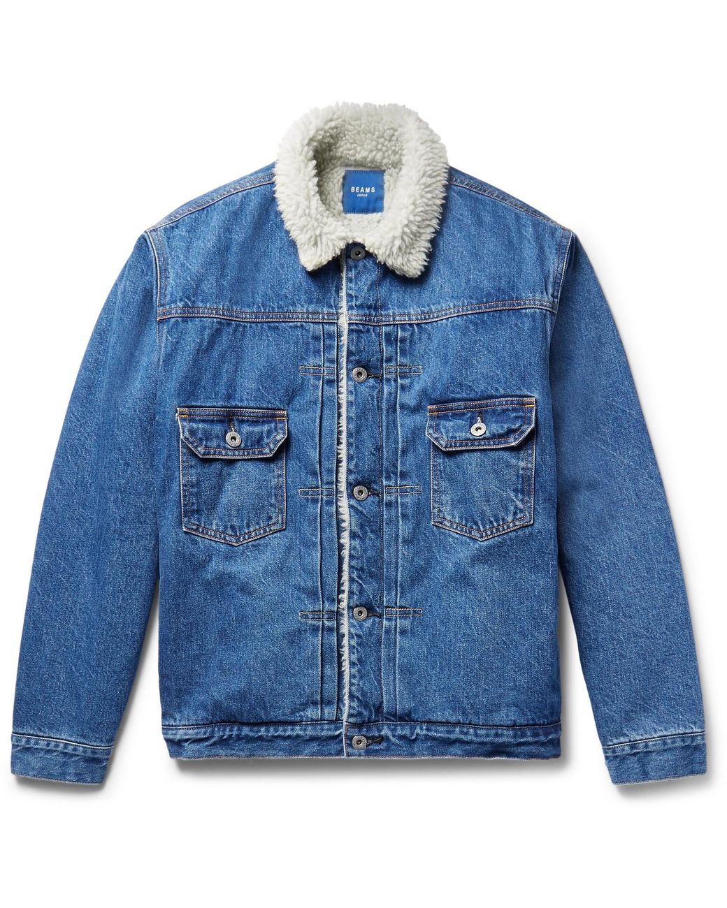 BEAMS PLUS Blue Fishing Jacket