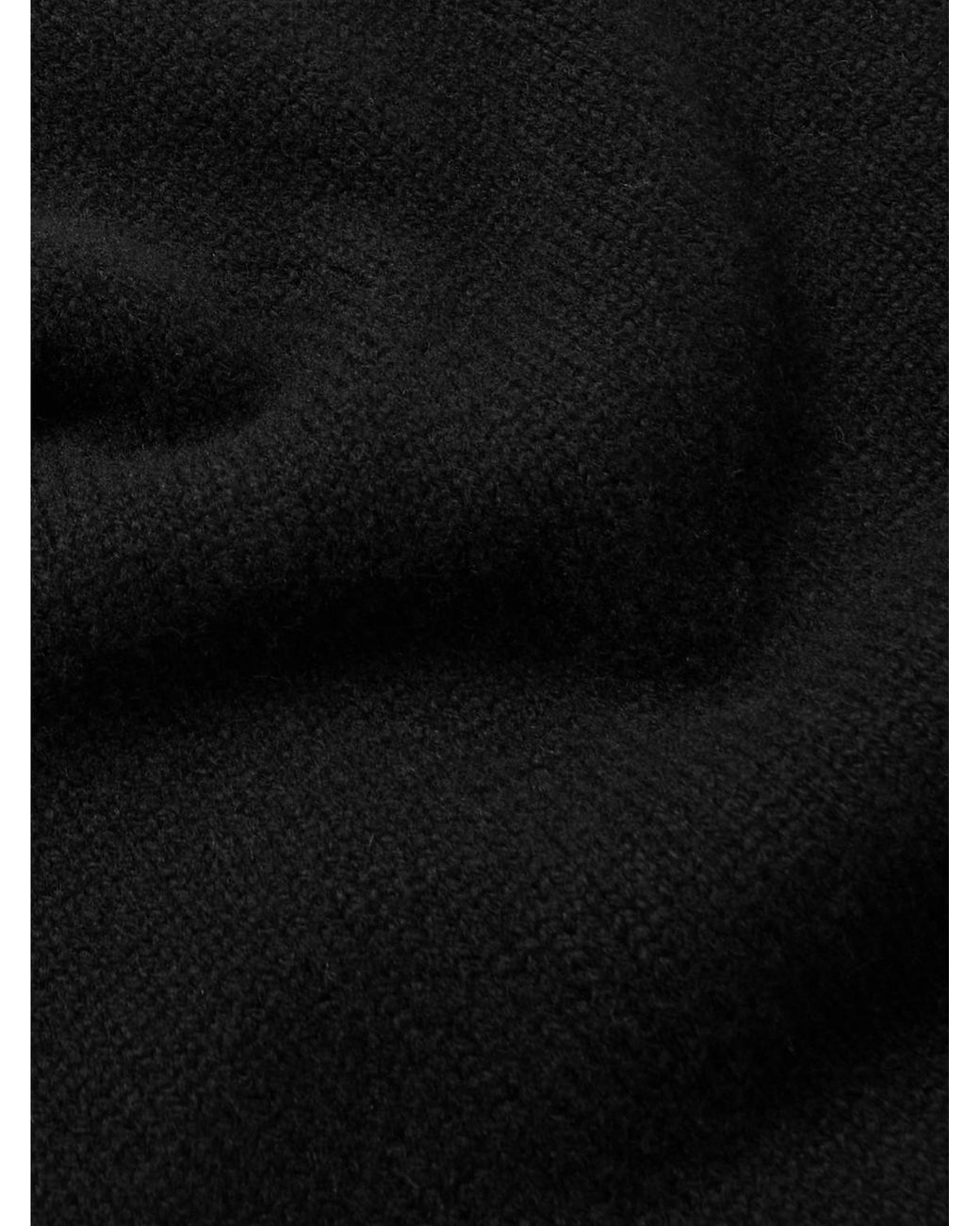 Wool And Cashmere-Blend Sweater di Céline in Black da Uomo