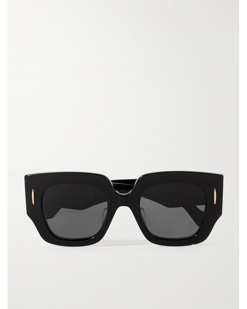 Loewe Oversized Square-Frame Acetate Sunglasses in Black for