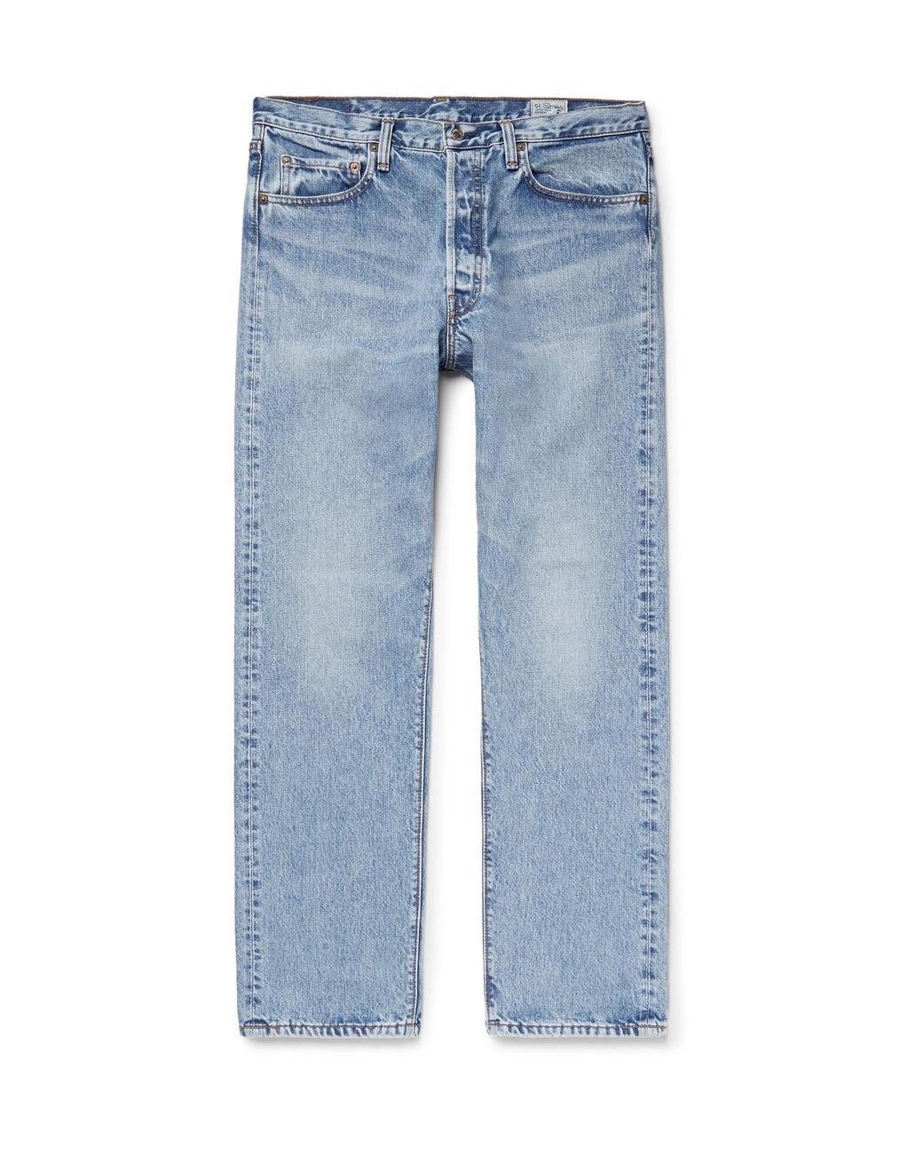 Orslow 105 Denim Jeans in Light Denim 