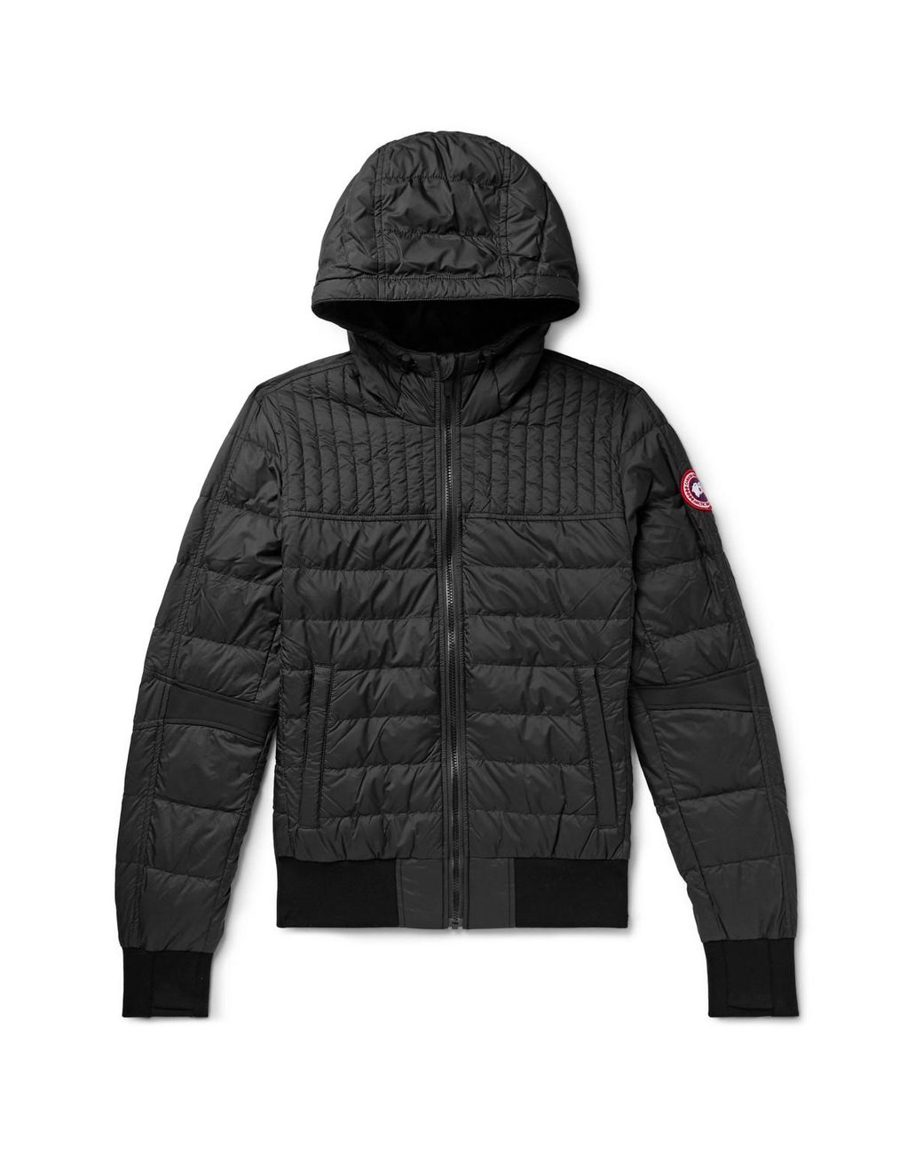 Canada Goose Synthetic Cabri Slim-fit Packable Quilted Nylon-ripstop Hooded  Down Jacket in Black for Men | Lyst