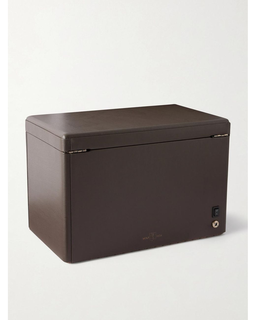Wolf Brown Earth Double Watch Winder for men