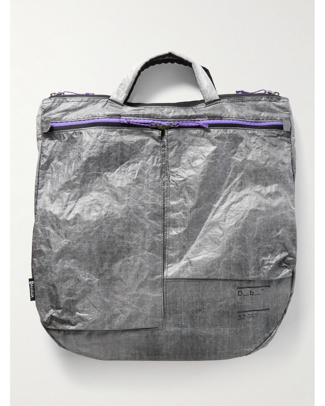 Db Journey Gray Weigh Lighter Helmet 32L Coated-Canvas Tote Bag for men