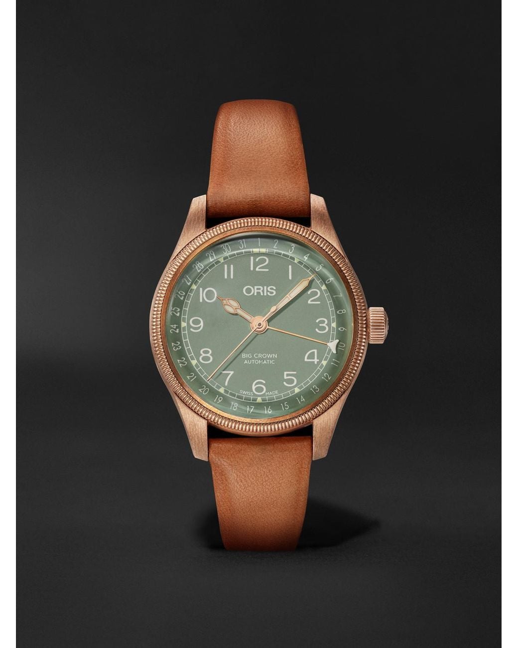 Oris Black Big Crown Pointer Date Automatic Bronze Watch, Ref. 01 754 7749 3167-07 5 17 66Br for men