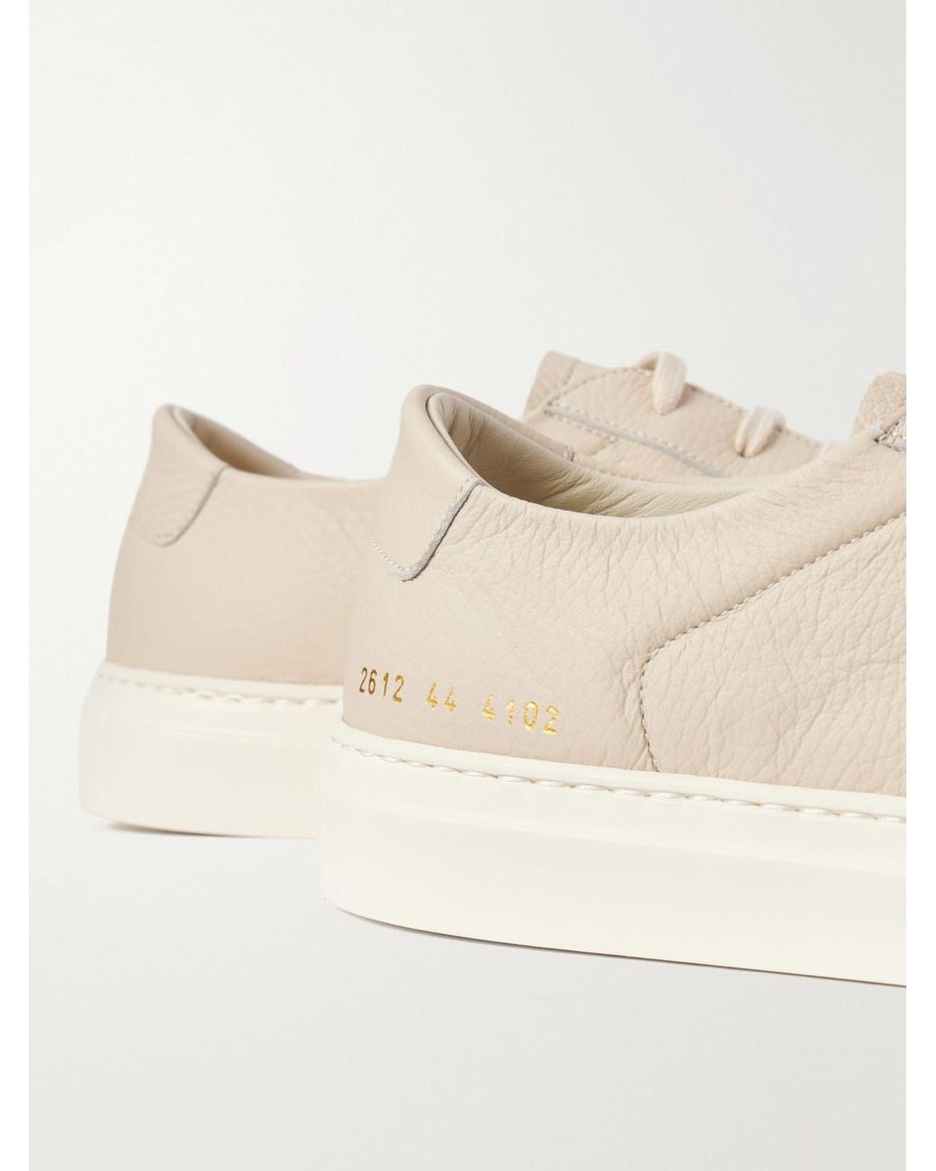 Common Projects Natural Piuma Full-Grain Leather Sneakers for men