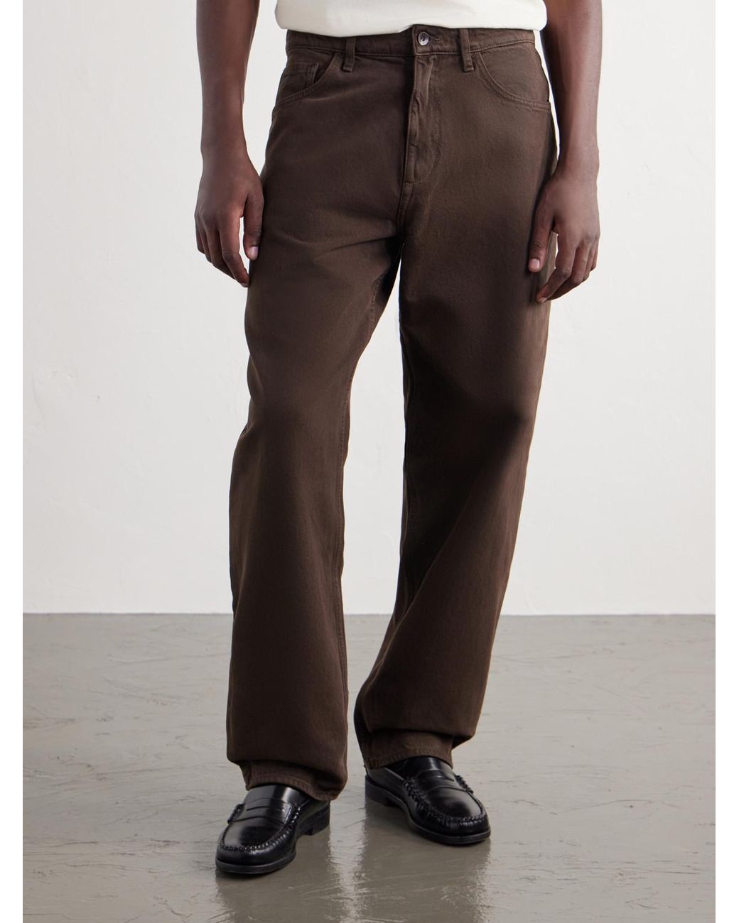 Rag & Bone Brown Straight-Leg Jeans for men