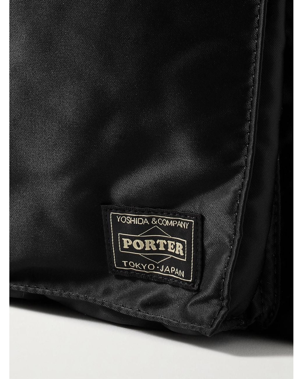 Porter-Yoshida and Co Black Tanker Nylon-Twill Duffle Bag for men