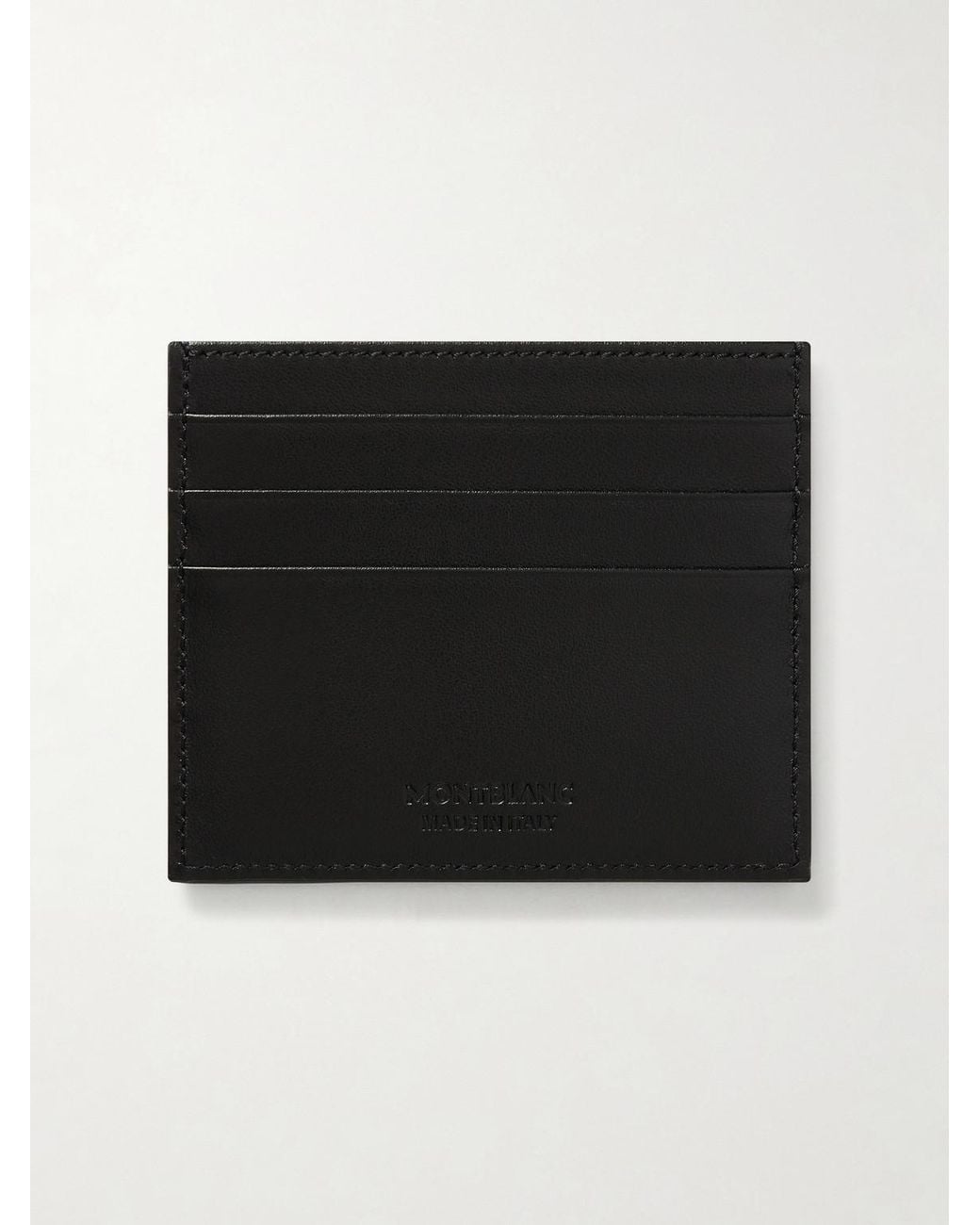 Montblanc Blue Meisterstück Leather Cardholder for men
