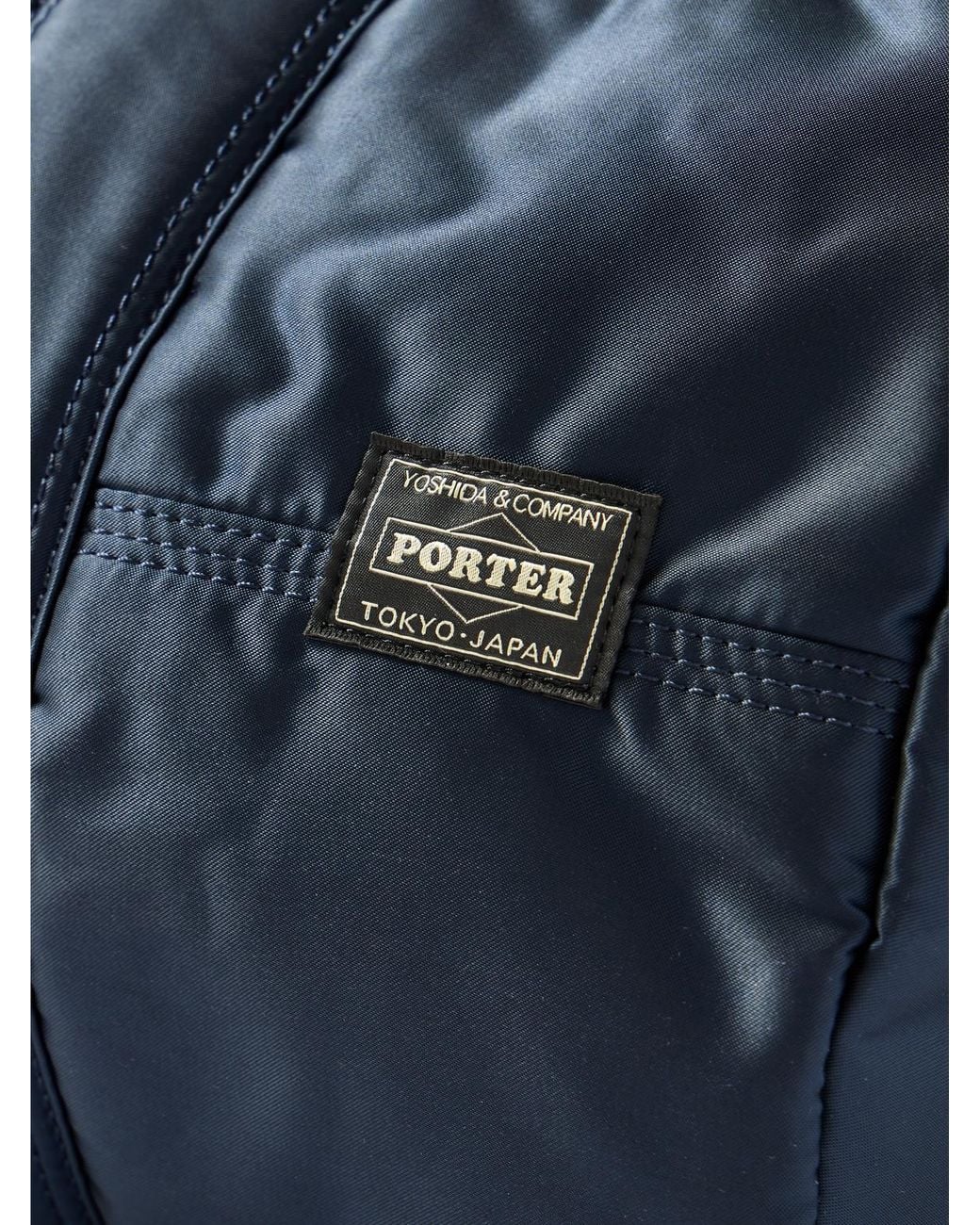 Porter-Yoshida and Co Blue Tanker Drum Nylon-twill Weekend Bag for men