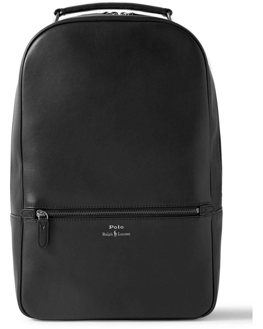 Polo Ralph Lauren Leather Backpack in Black for Men Lyst