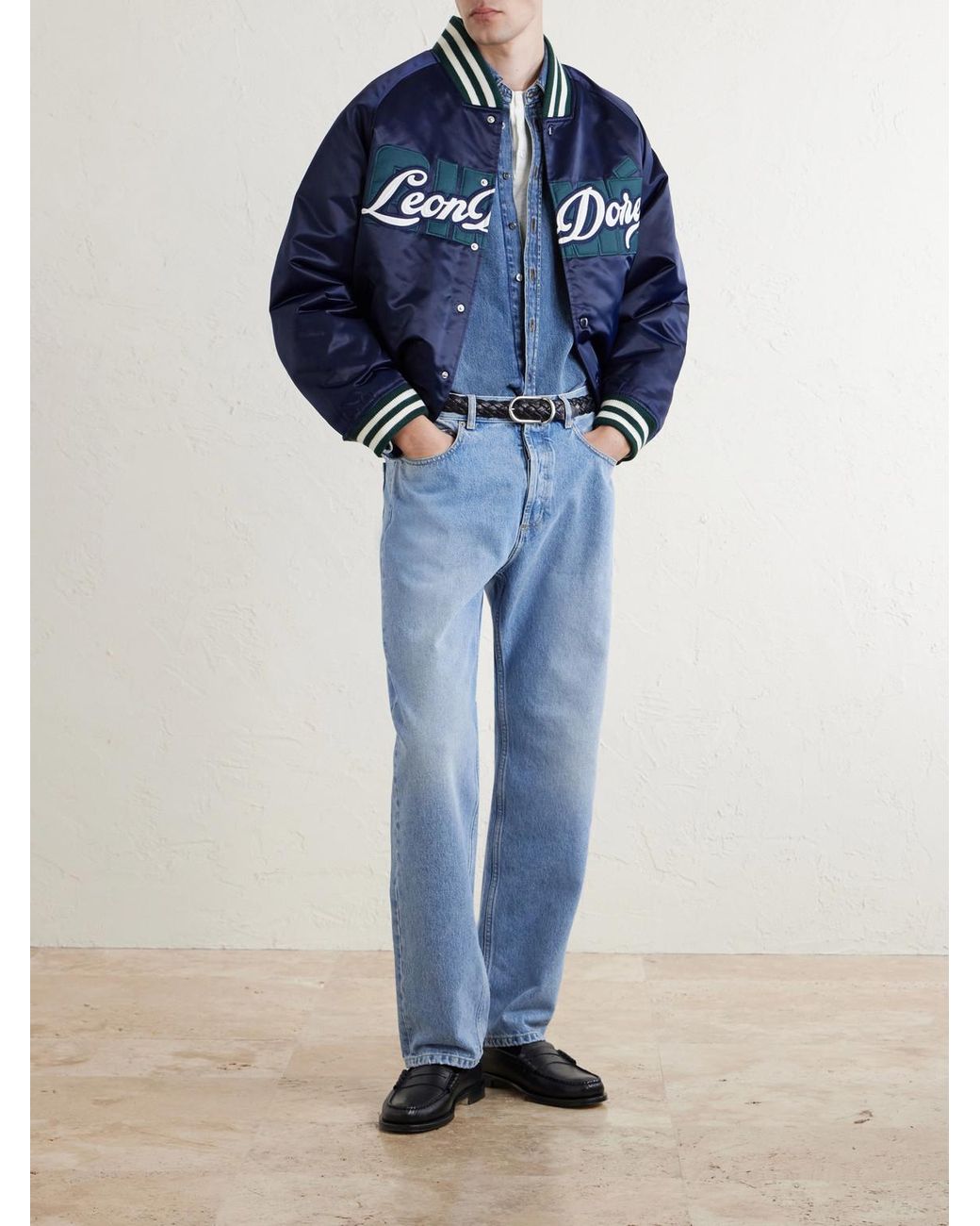 Aimé Leon Dore Blue Ald Straight-Leg Jeans for men