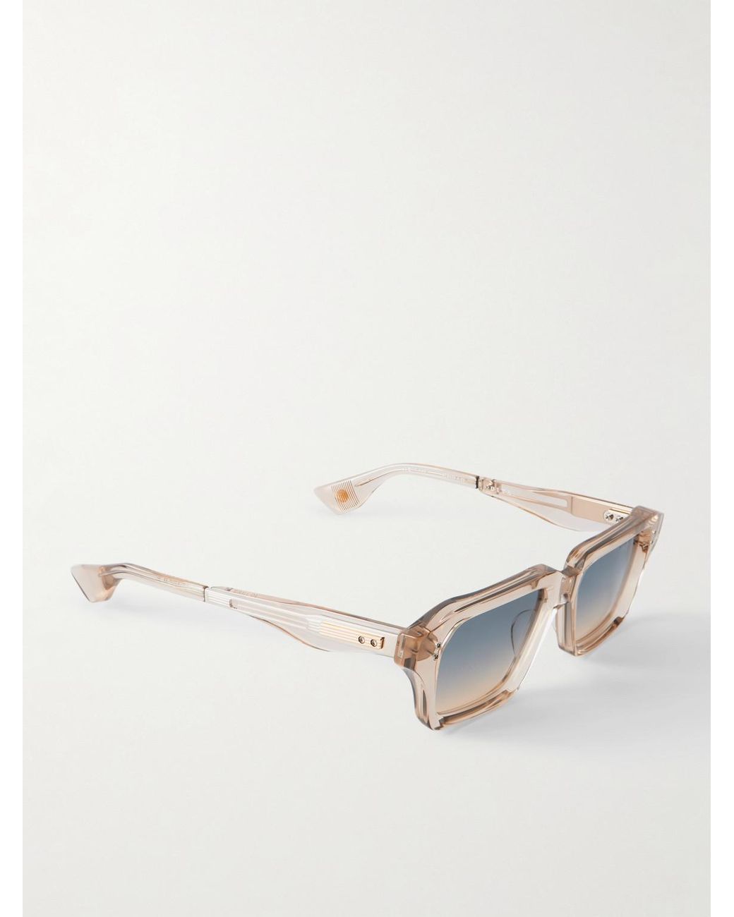 Dita Eyewear Brown Detron Square-Frame Acetate Suglasses for men