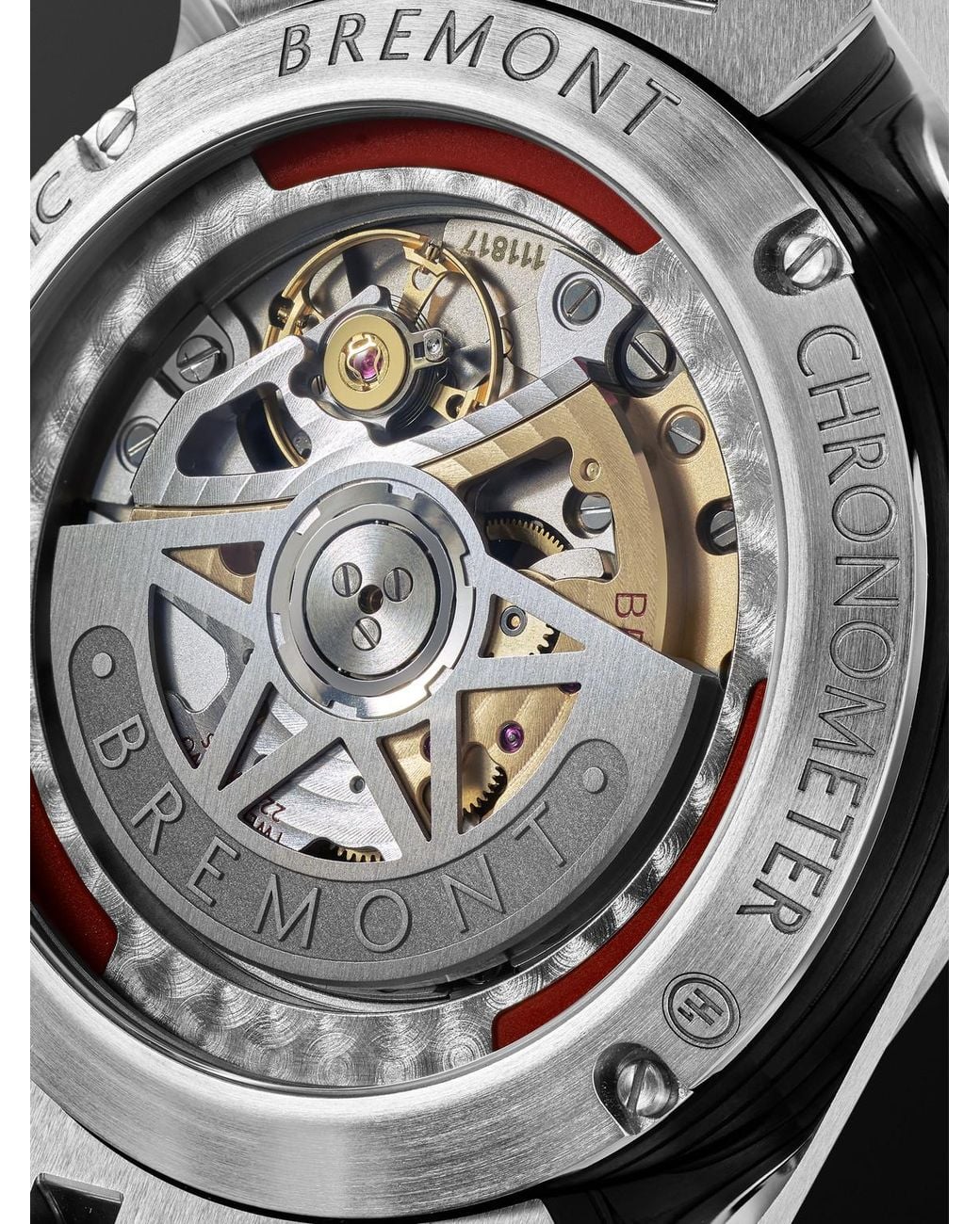 Bremont Black Supernova Automatic Stainless Steel Watch, Ref. Supernova-Al-N-B for men