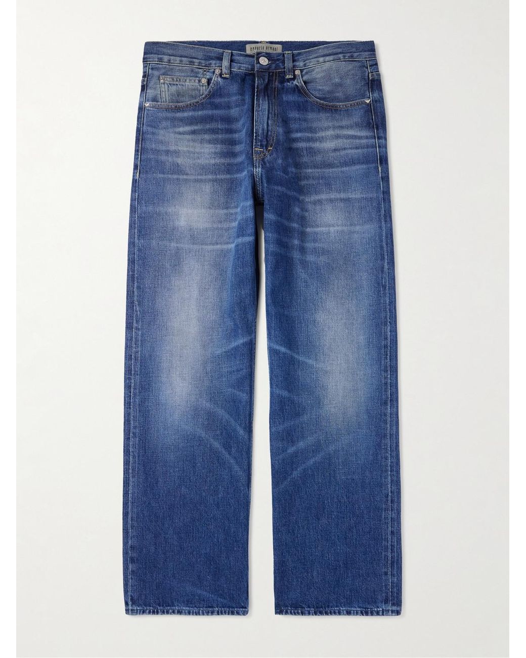 Our Legacy Emporio Armani Terzo Straight-Leg Jeans in Blue for Men