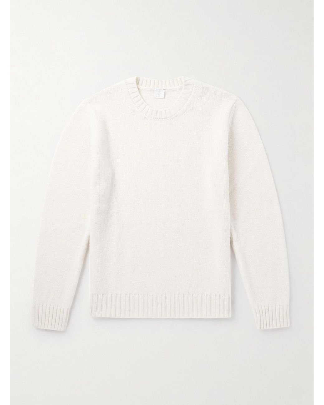 Eleventy Natural Slim-Fit Wool Sweater for men