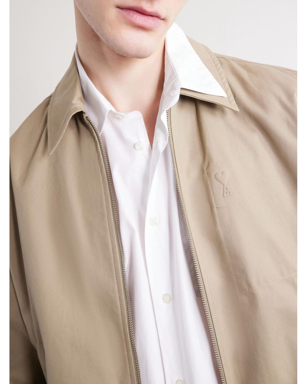 Altea White Cotton-poplin Shirt for men