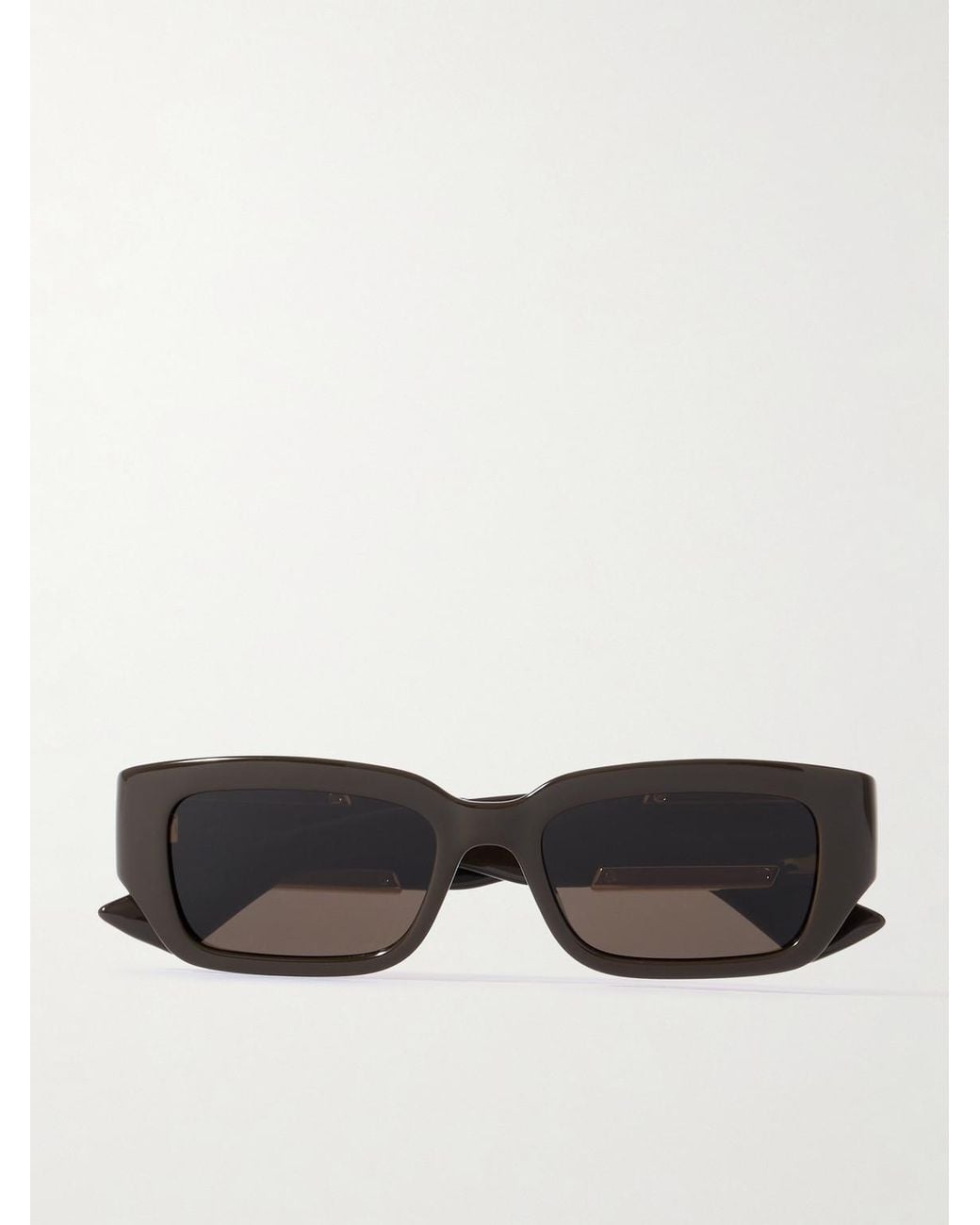 Bottega Veneta Brown Square-frame Acetate And Gold-tone Metal Sunglasses for men
