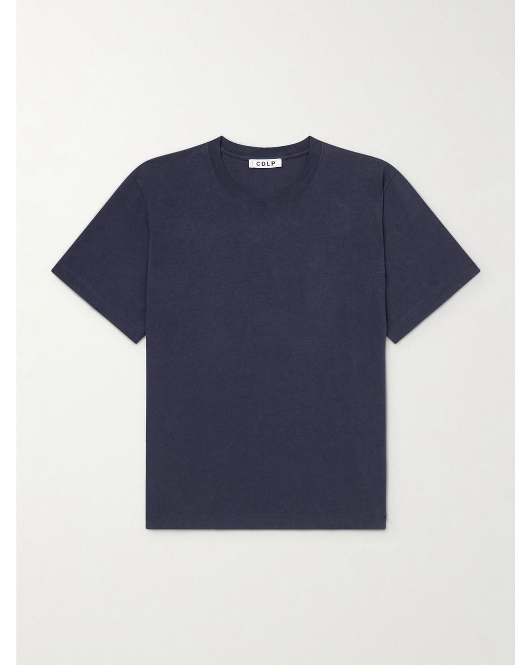 CDLP Blue Lyocell And Pima Cotton-Blend Jersey T-Shirt for men