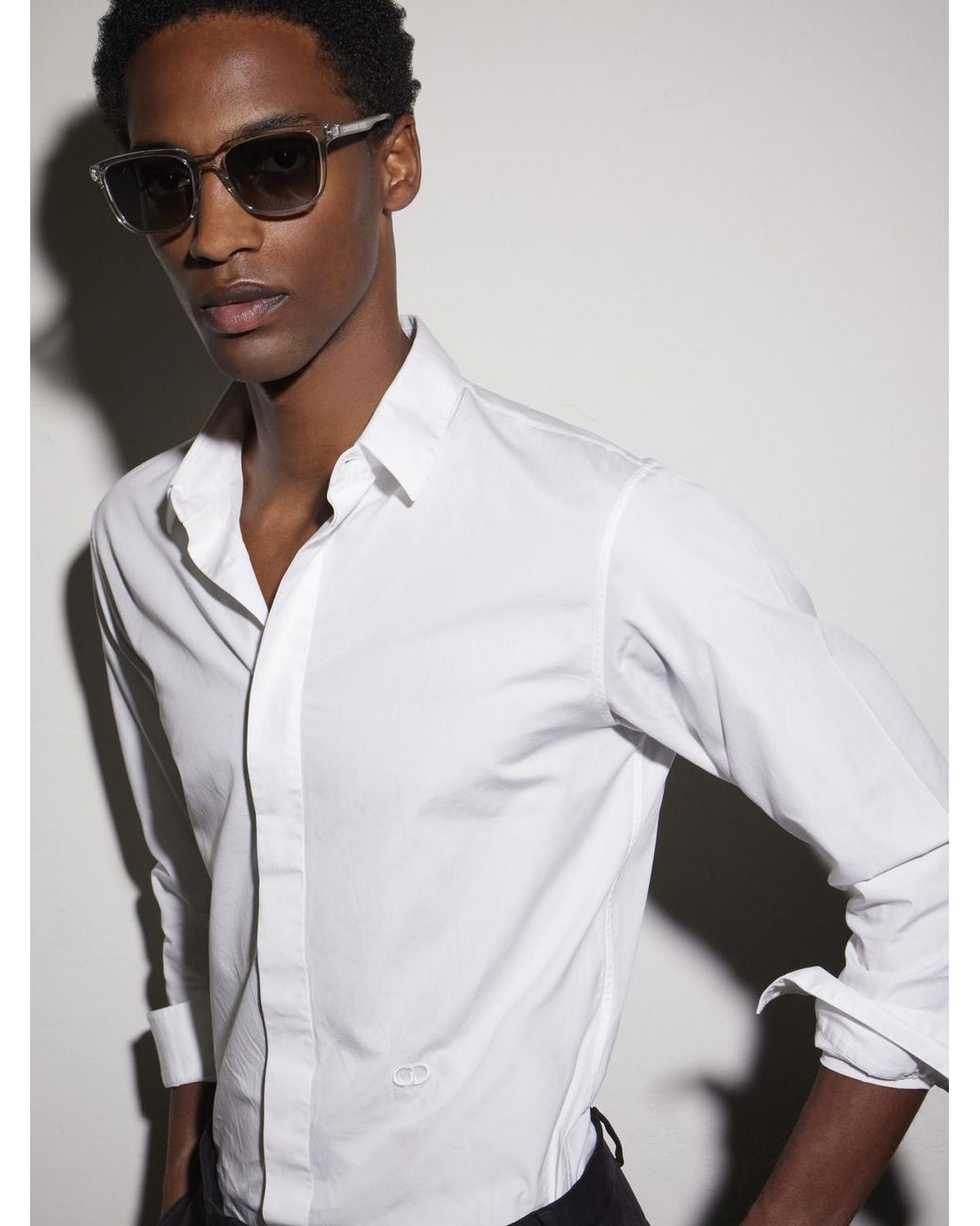 Dior Gray Diortag Su Square-frame Acetate Sunglasses for men