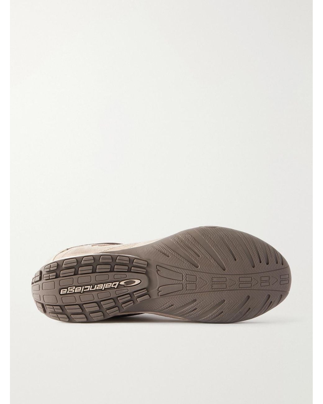 Balenciaga Natural Radar Suede Sneakers for men