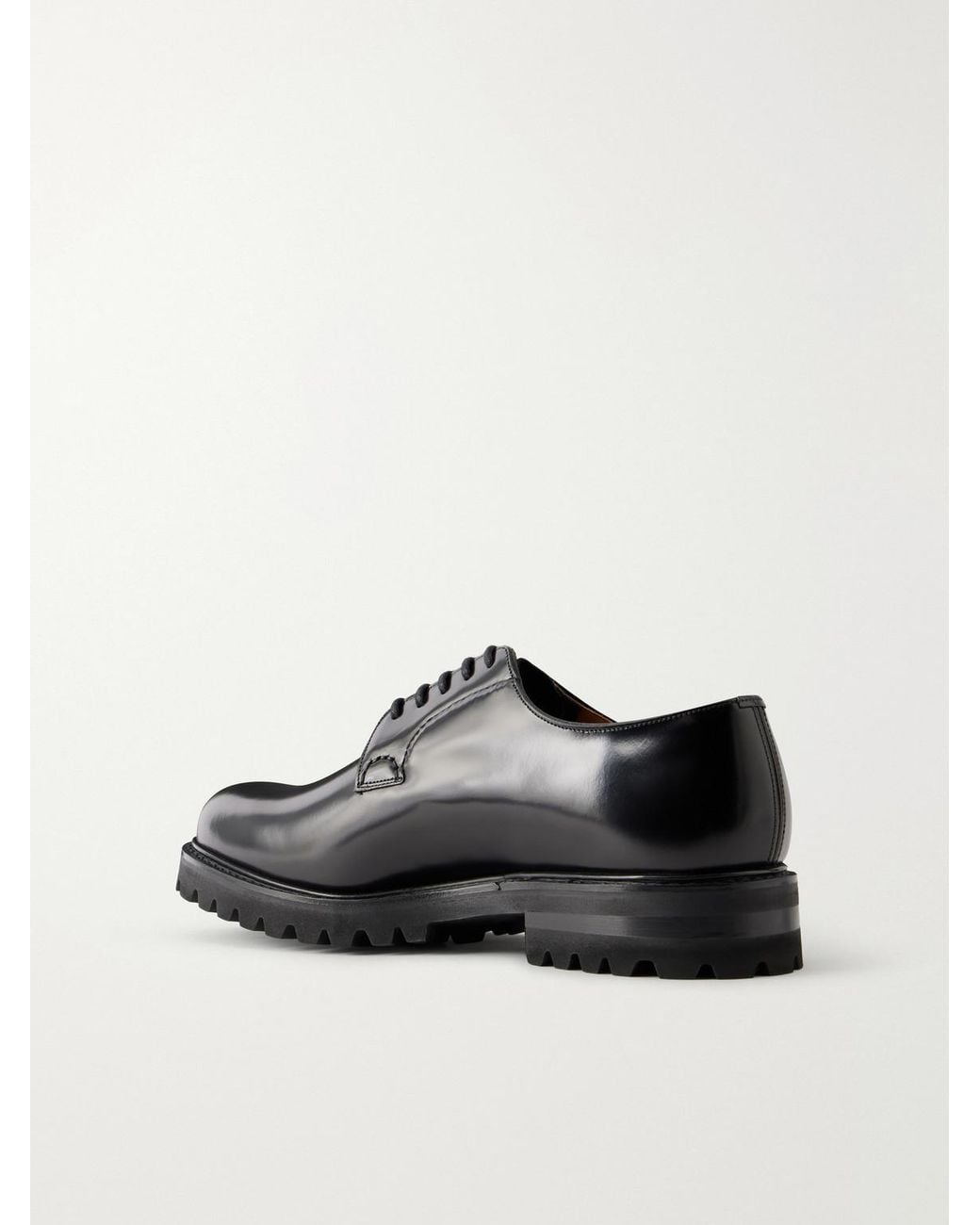 Church's Black Shannon Full-Grain Leather Derby Shoes for men