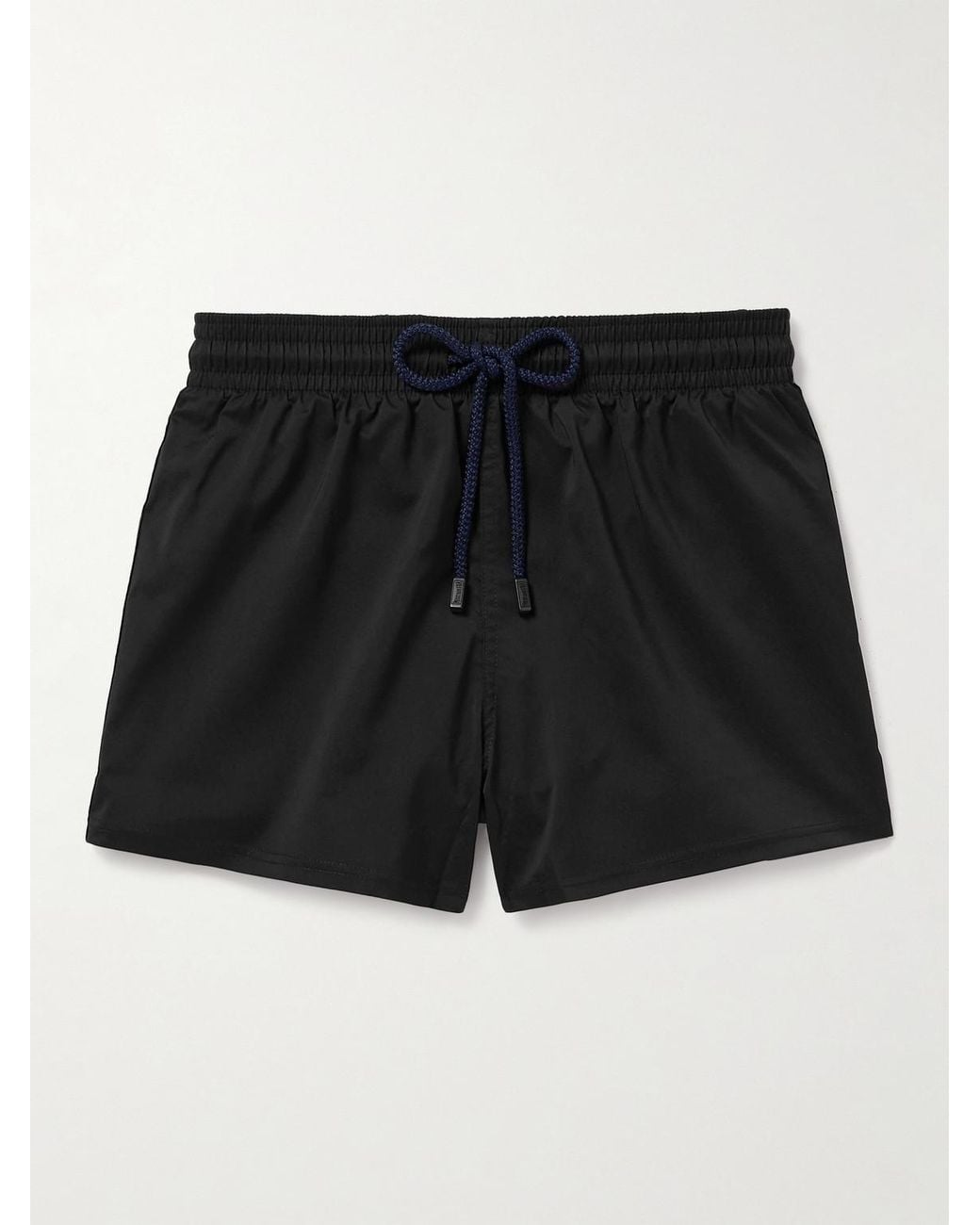 Vilebrequin Black Slim-Fit Short-Length Recycled Swim Shorts for men