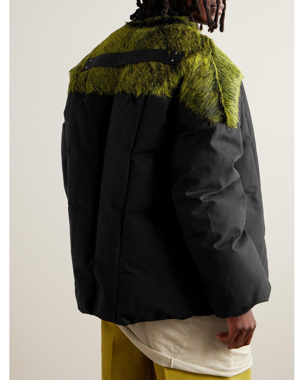 Acne studios orfeo cheap canvas down jacket