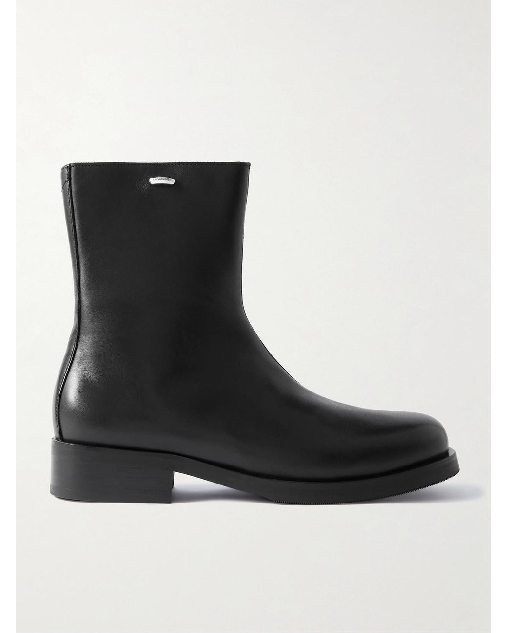 Our Legacy Black Camion Leather Boots for men