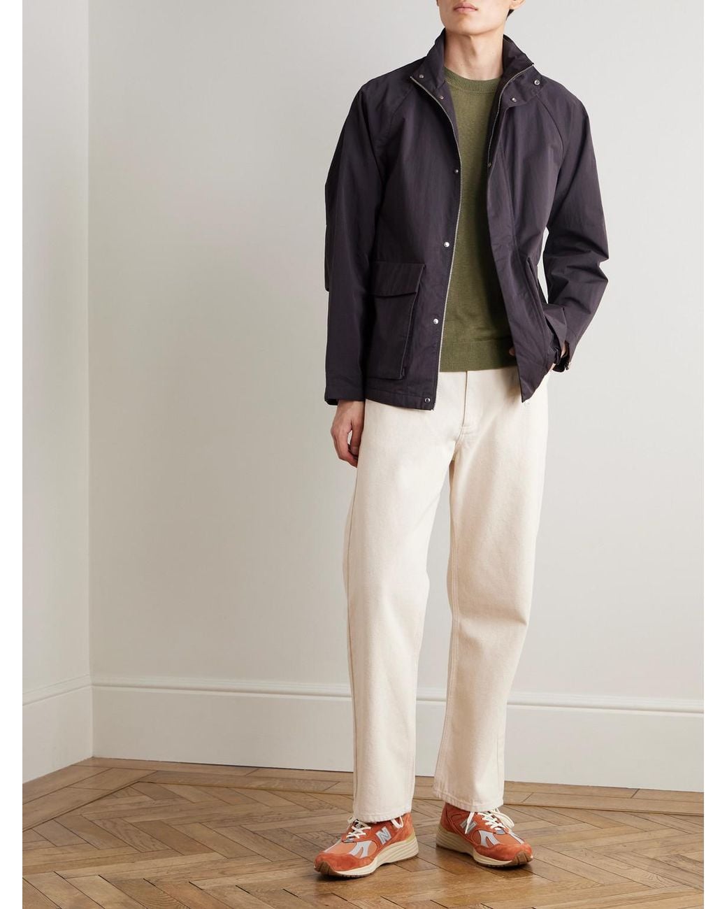 NN07 Green Ted 60058 Linen Sweater for men