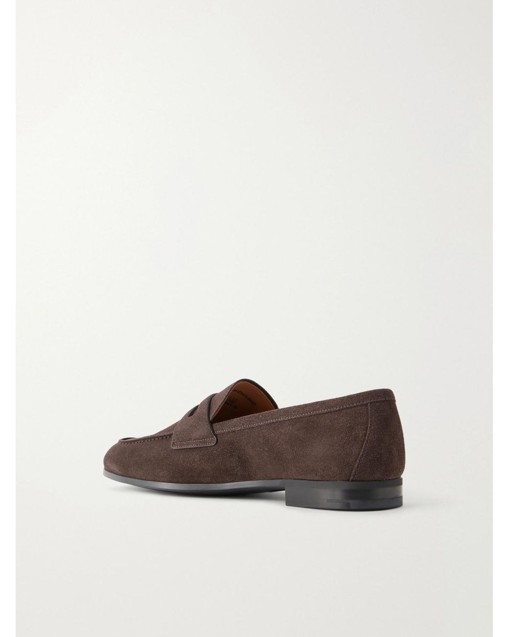 Church's Brown Milton Suede Penny Loafers for men