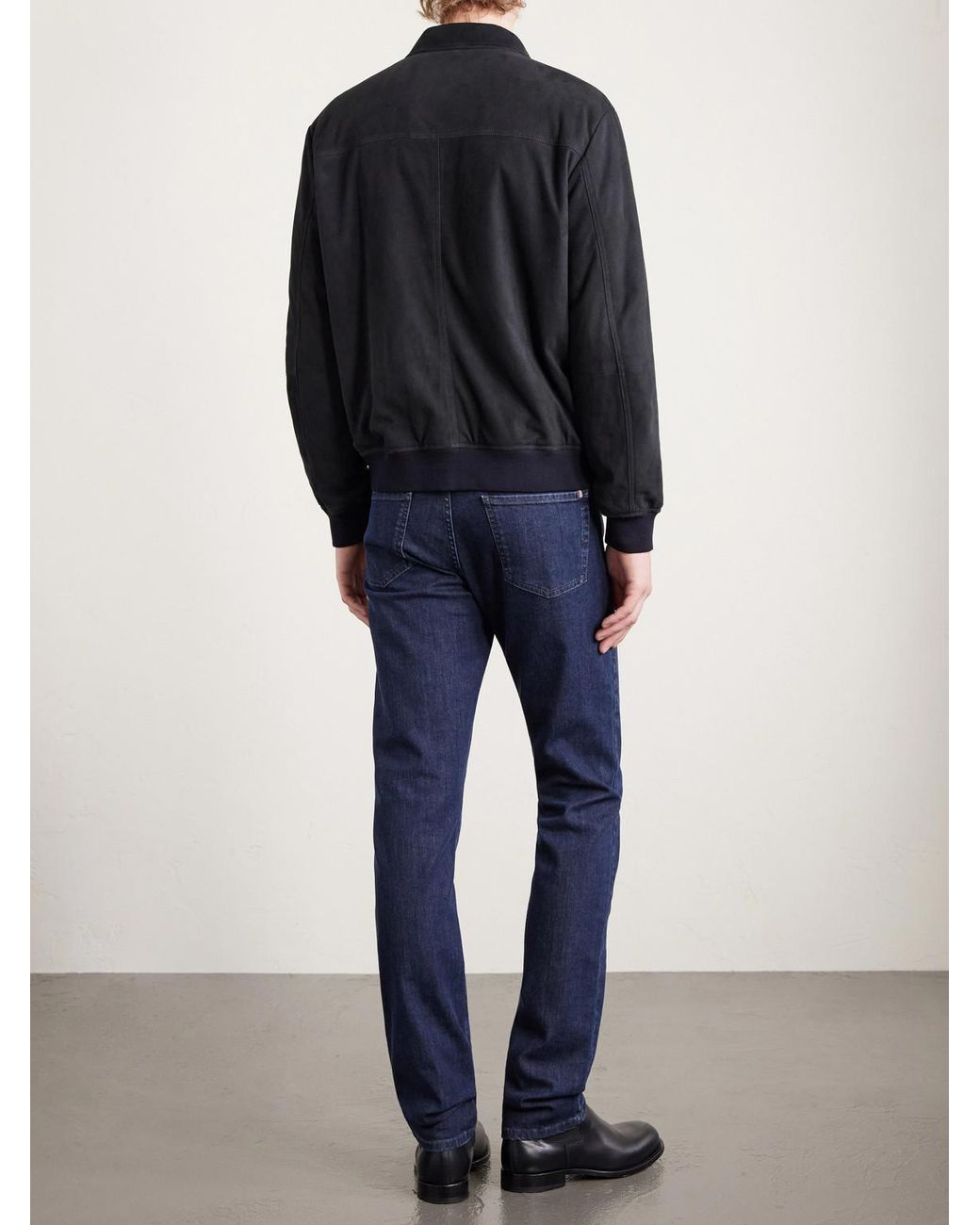 Canali Blue Slim-fit Jeans for men