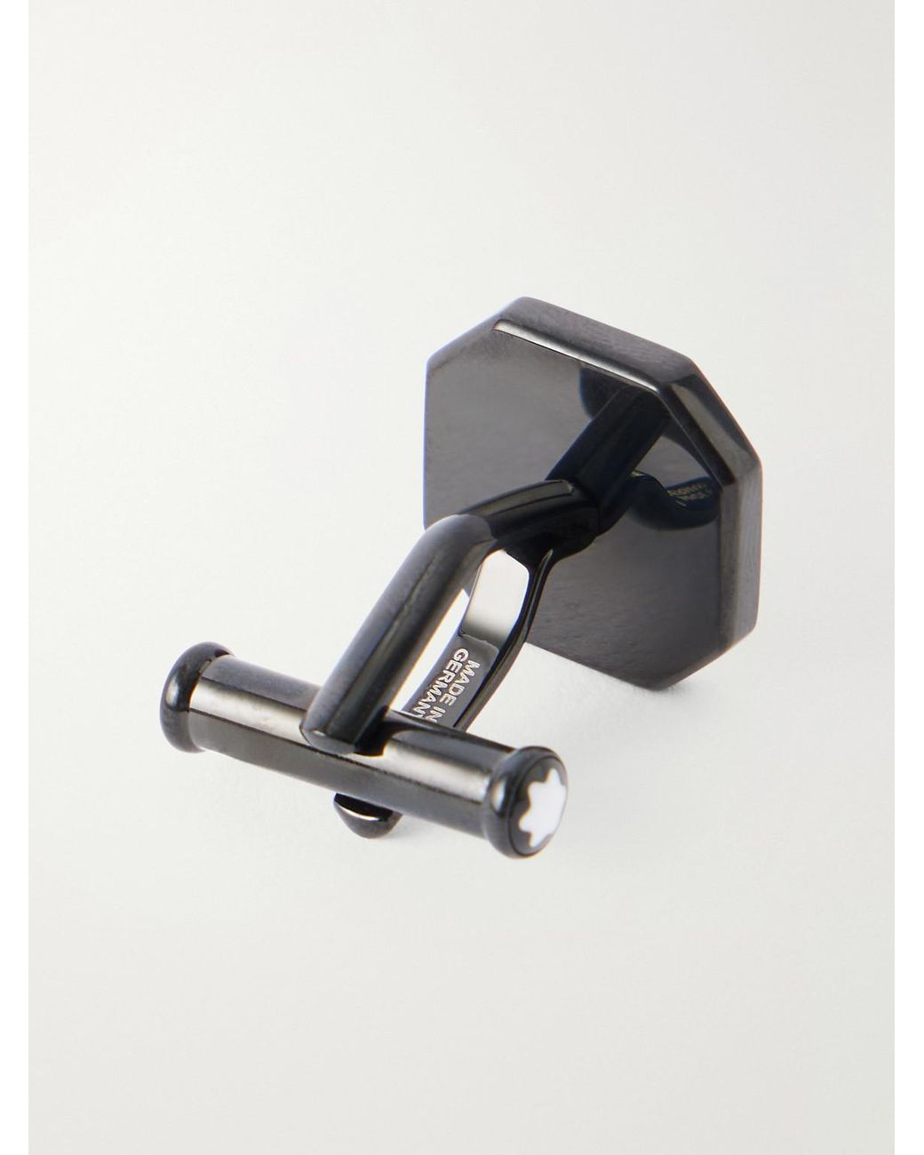Montblanc Metallic Starwalker Stainless Steel Cufflinks for men