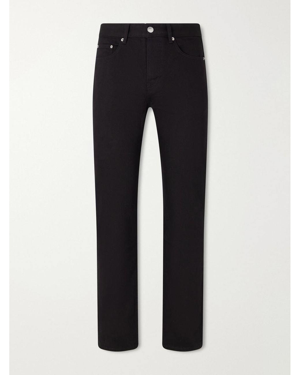 AMI Blue Straight-Leg Jeans for men
