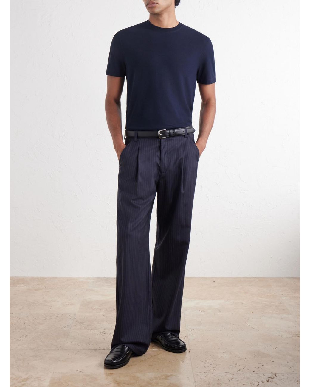Slowear Blue Zanone Slim-Fit Icecotton Jersey T-Shirt for men