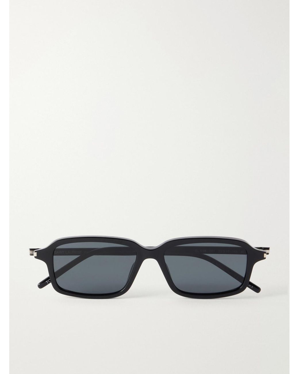 Saint Laurent Black Sl 938 Square-frame Recycled Acetate Sunglasses for men