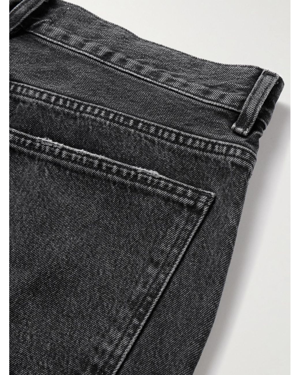 Agolde Gray Benton Wide-leg Jeans for men