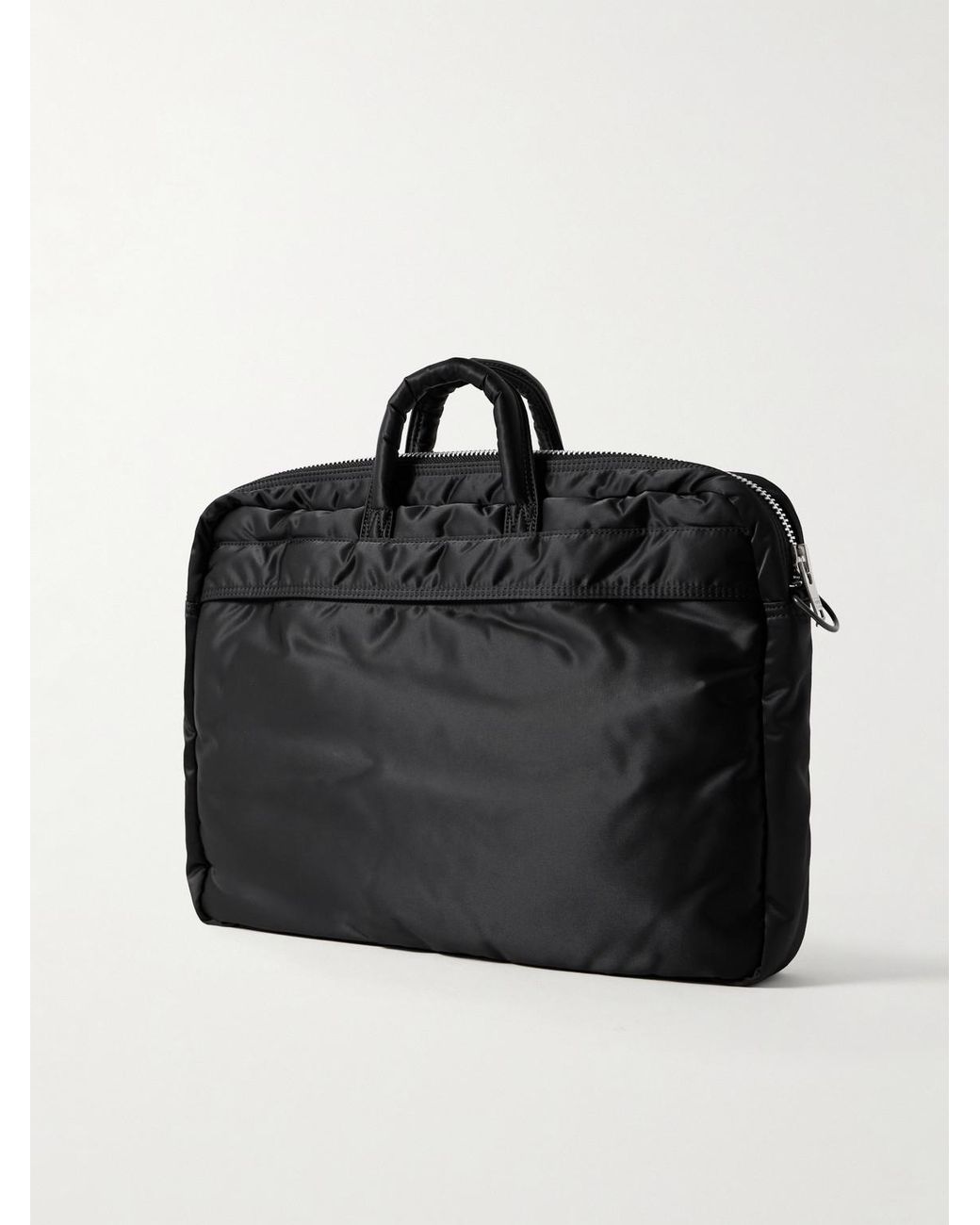 Porter-Yoshida and Co Black Tanker 2Way Nylon-Twill Briefcase for men