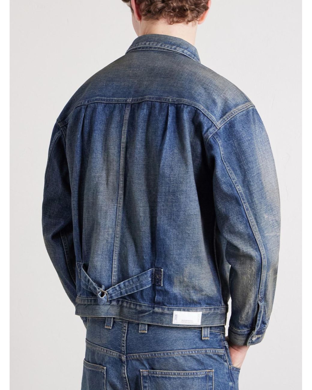 Neighborhood Blue Savage Type-1 Denim Jacket for men