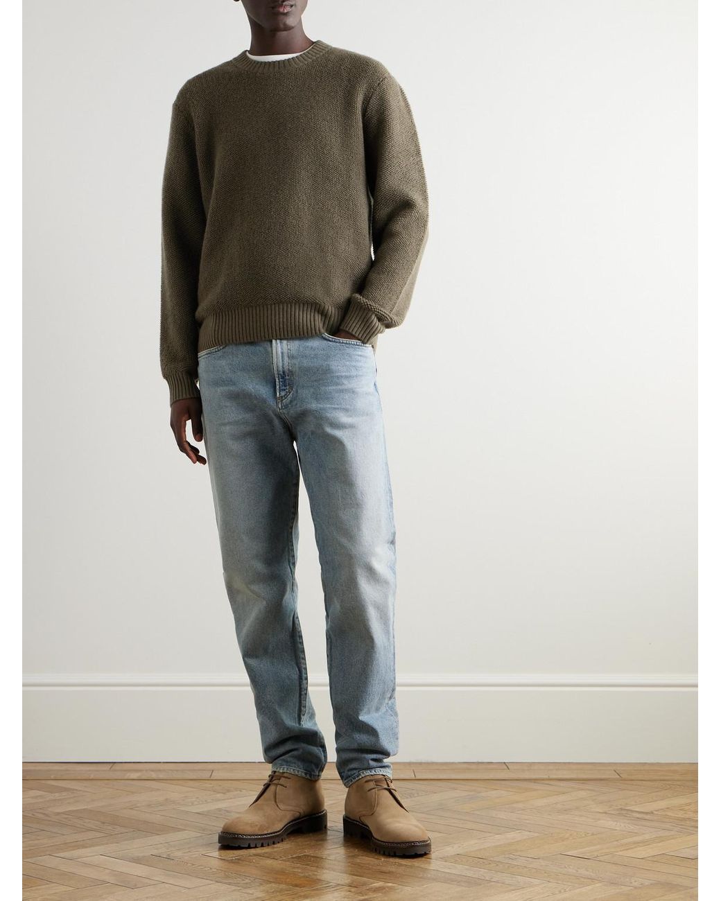 Mr P. Green Cashmere Sweater for men