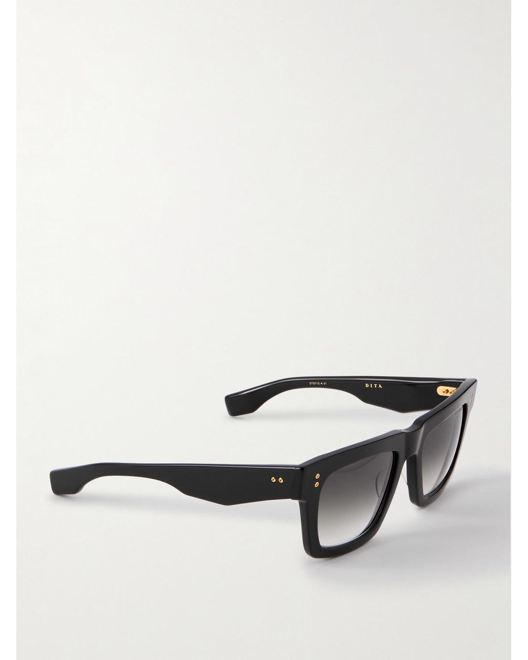 Mastrix Square-Frame Acetate Sunglasses di Dita Eyewear in Black da Uomo