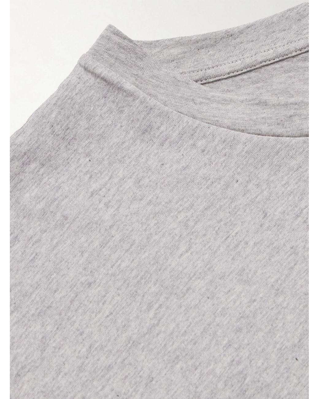 Sunspel White Riviera Supima Cotton-Jersey T-Shirt for men
