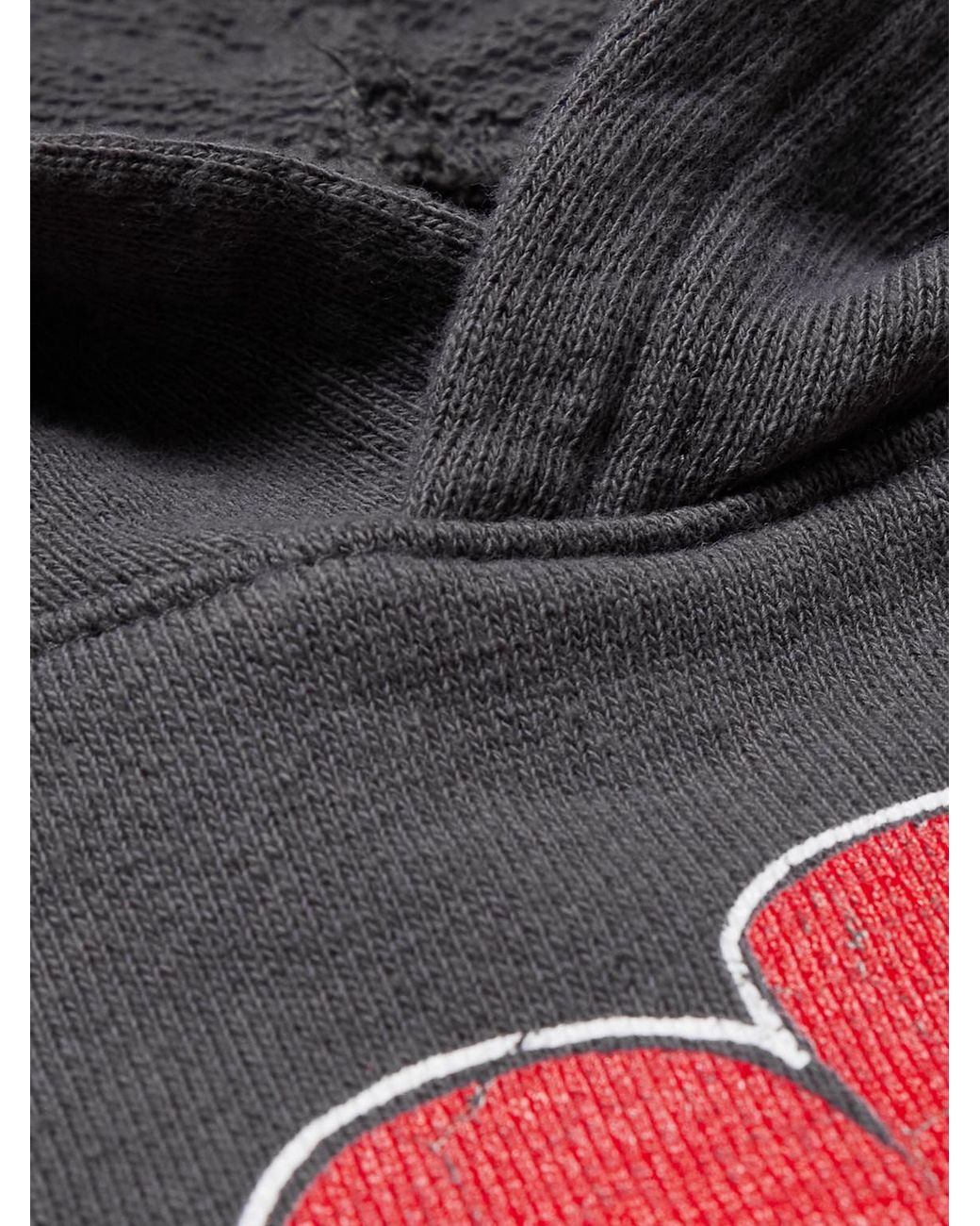 Kapital Gray Buster Peckish Rainbowy Printed Cotton-Jersey Hoodie for men