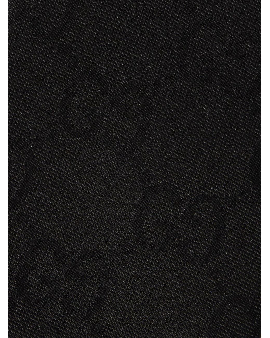 Gucci White 7Cm Logo-Jacquard Cotton And Silk-Blend Twill Tie for men