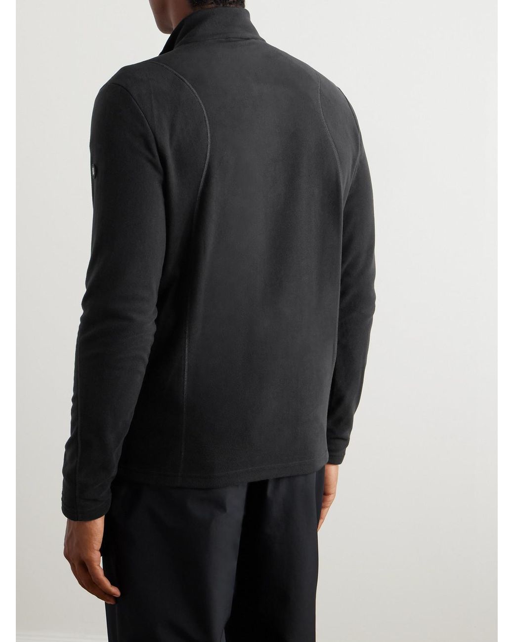 Bogner Black Harry First Stretch-fleece Ski Mid-layer for men