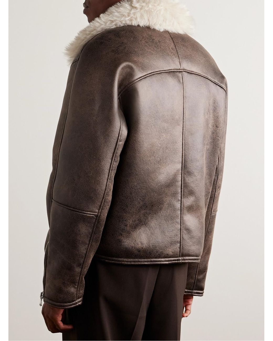 sefr 【セファー】 ASANTE JACKET \"FAUX AVIATOR\" Séfr – Asante Jacket Faux Aviator
